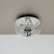 22cm "Wave" Wall Ceiling Light by Koch and Lowy, Peill & Putzler, Germany