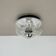 22cm "Wave" Wall Ceiling Light by Koch and Lowy, Peill & Putzler, Germany