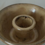 Ceramic candle holder Vallauris decoration Sunflower