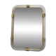 Scenographic Italian Torciglione-Torchon Murano Glass Wall Mirror by Simoen