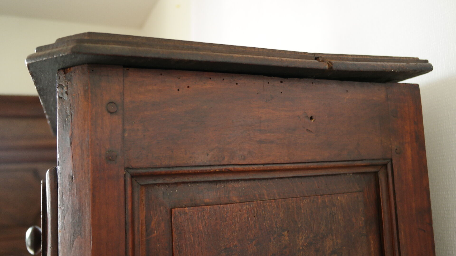 Artisanal walnut dresser late nineteenth early twentieth century