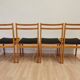 Chaises de salle à manger en bois scandinaves vintage - Branko Ursic STOL Kamnik, ensemble de 2
