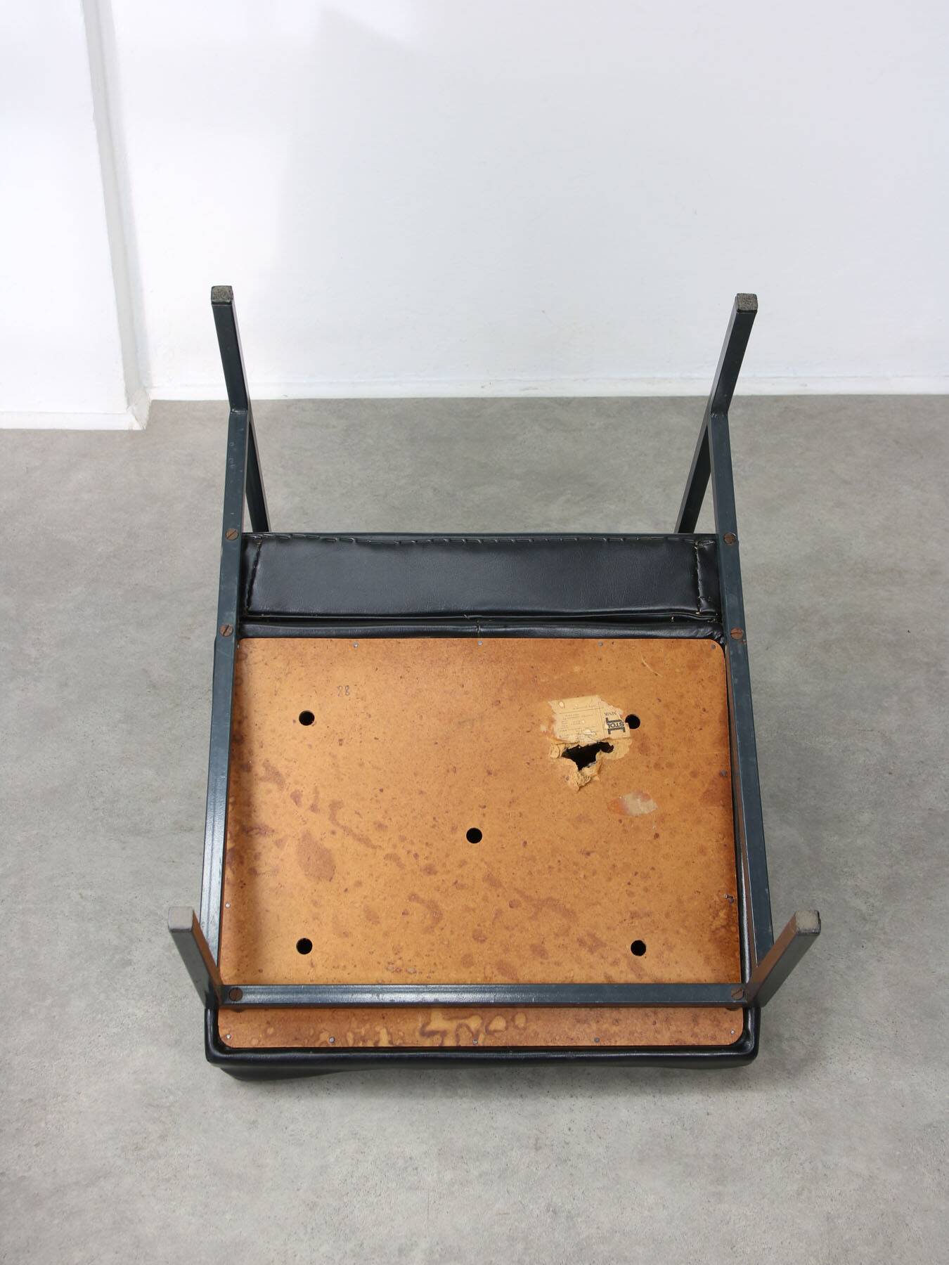 Fauteuil lounge vintage noir de Stol Kamnik, 1960s
