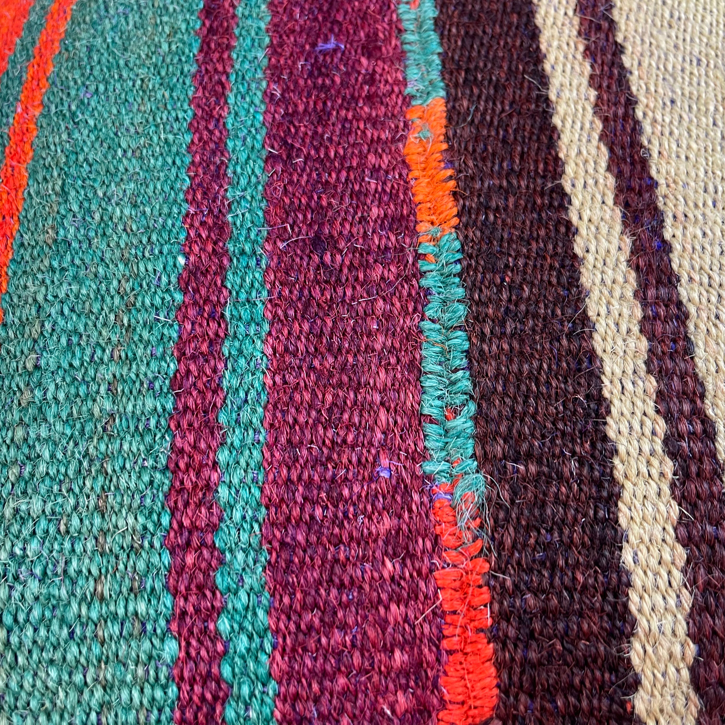 Vintage turkish kilim cushion cover, 30 x 50 cm