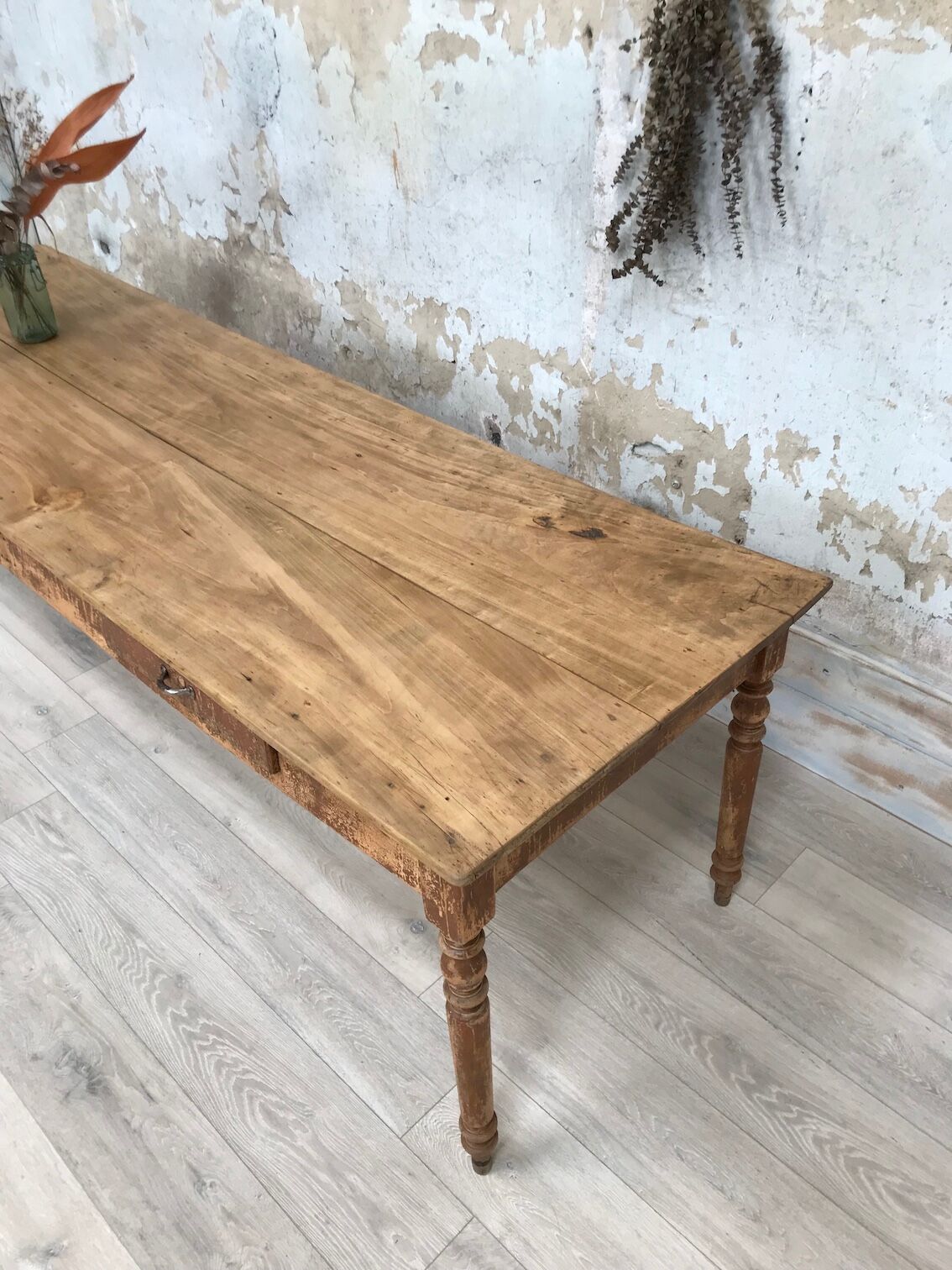 Vintage farm table