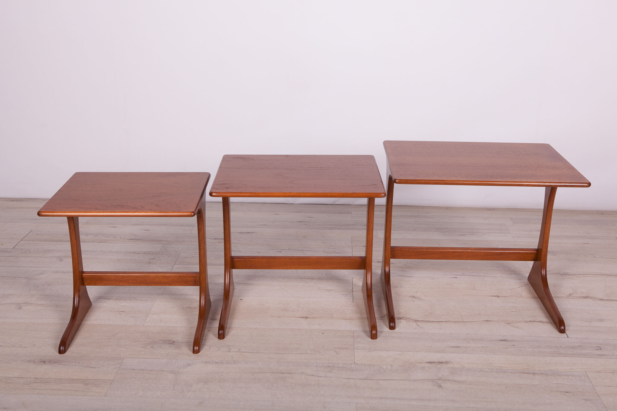 Teak pull out tables by V. Wilkins for G-Plan, 1970s