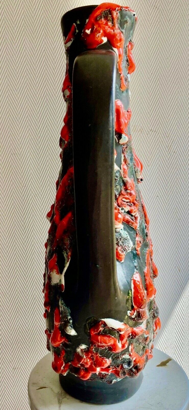 Vase amphora, vallauris, signed mb, years 50/60