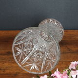 Bohemian crystal vase