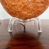 Paire de lampes de table en plastique design Space Age, années 1970.