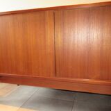 Scandinavian teak sideboard Samcom  1950