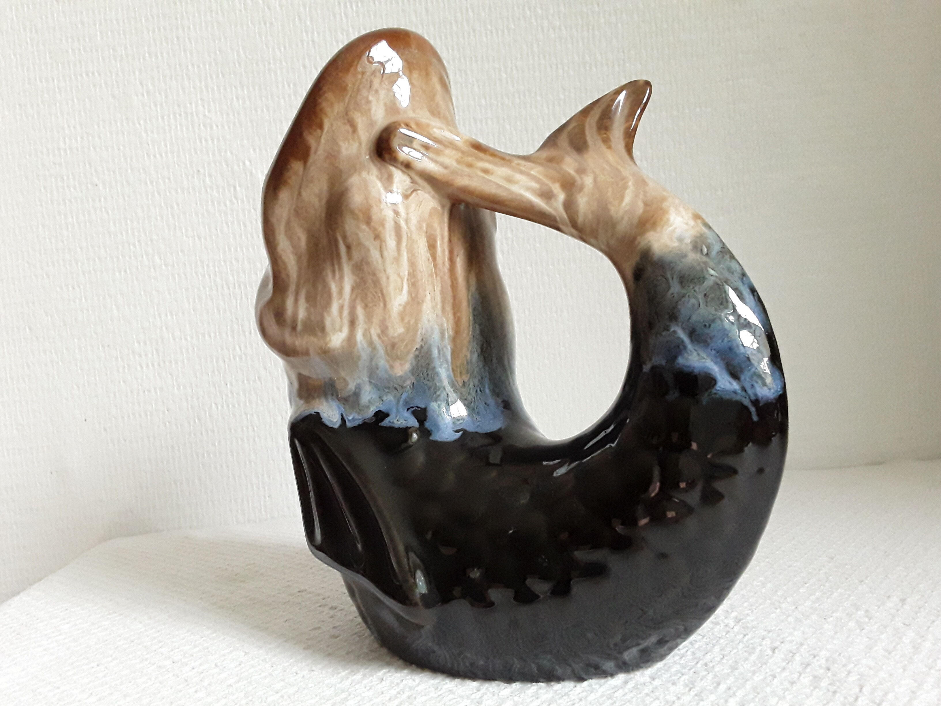 Vintage fish pitcher