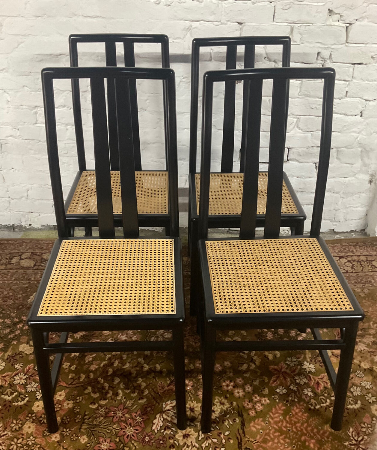 Series of 4 Annig Sarian chairs from the 80s