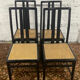 Series of 4 Annig Sarian chairs from the 80s