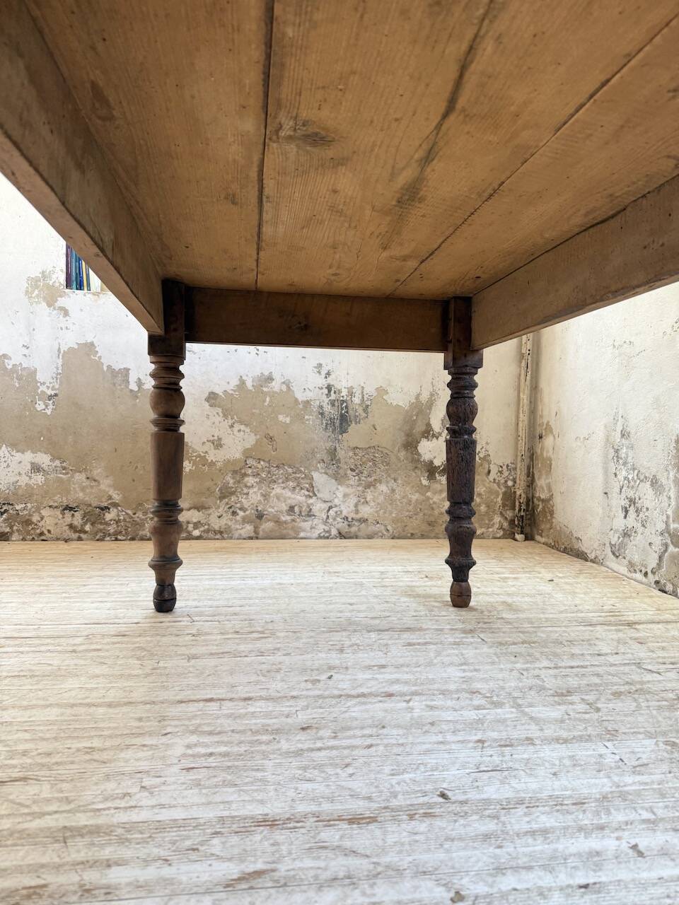 Oval farmhouse table 250cm pine