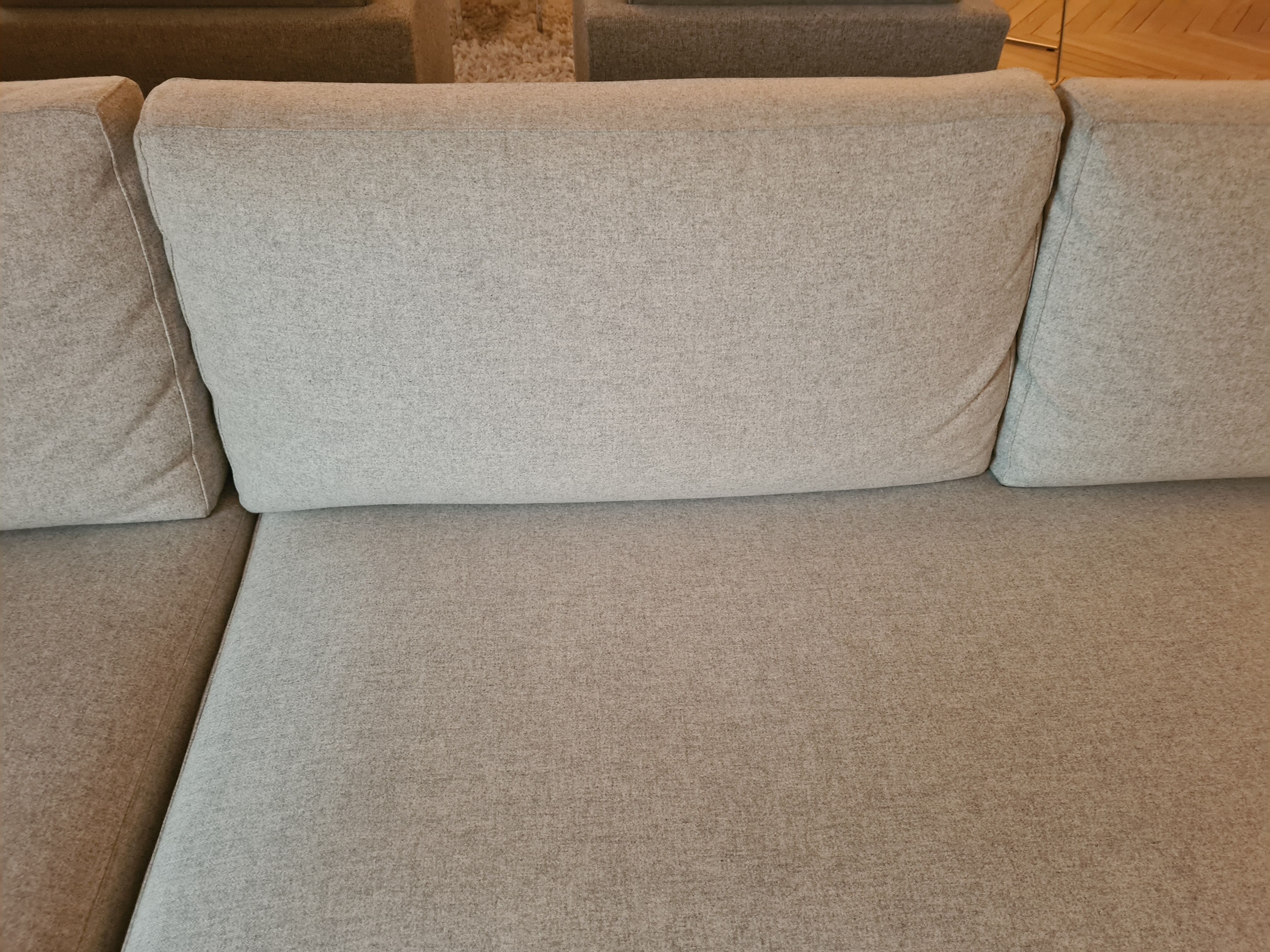 Sofa Philippe STARCK Mister, light grey, by Cassina