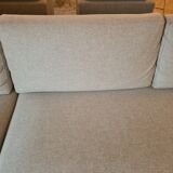 Sofa Philippe STARCK Mister, light grey, by Cassina