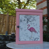 Pink pharmacy cupboard