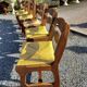 chaises vintage en chêne GUILLERME & CHAMBRON