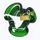Kaspar Single Art glass ashtray, Germany 1970s