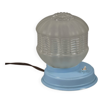 Vintage 1950s Mid Century Modern Bedside Table Light • MCM Atomic Space Age