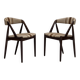 960s, design danois par Kai Kristensen, modèle 31, paire de fauteuils.