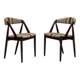960s, Danish design by Kai Kristensen, model 31, pair of armchairs.