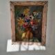 Painting bouquet of vintage flowers