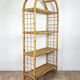 Etagère, bibliothèque en rotin