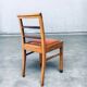 Set of Art Deco Belgian Side Chairs, 1930s