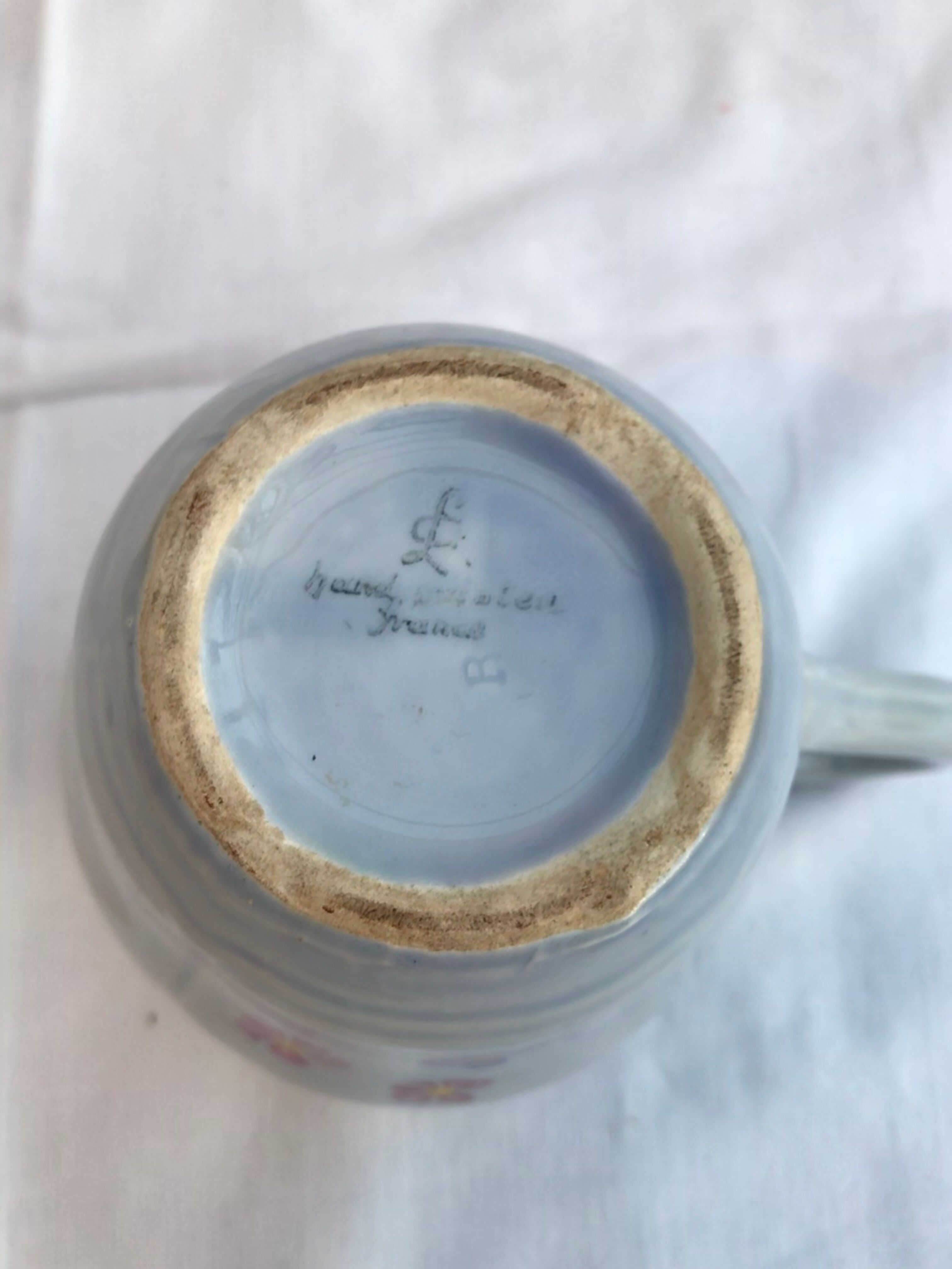 Former pitcher limoges ceramic