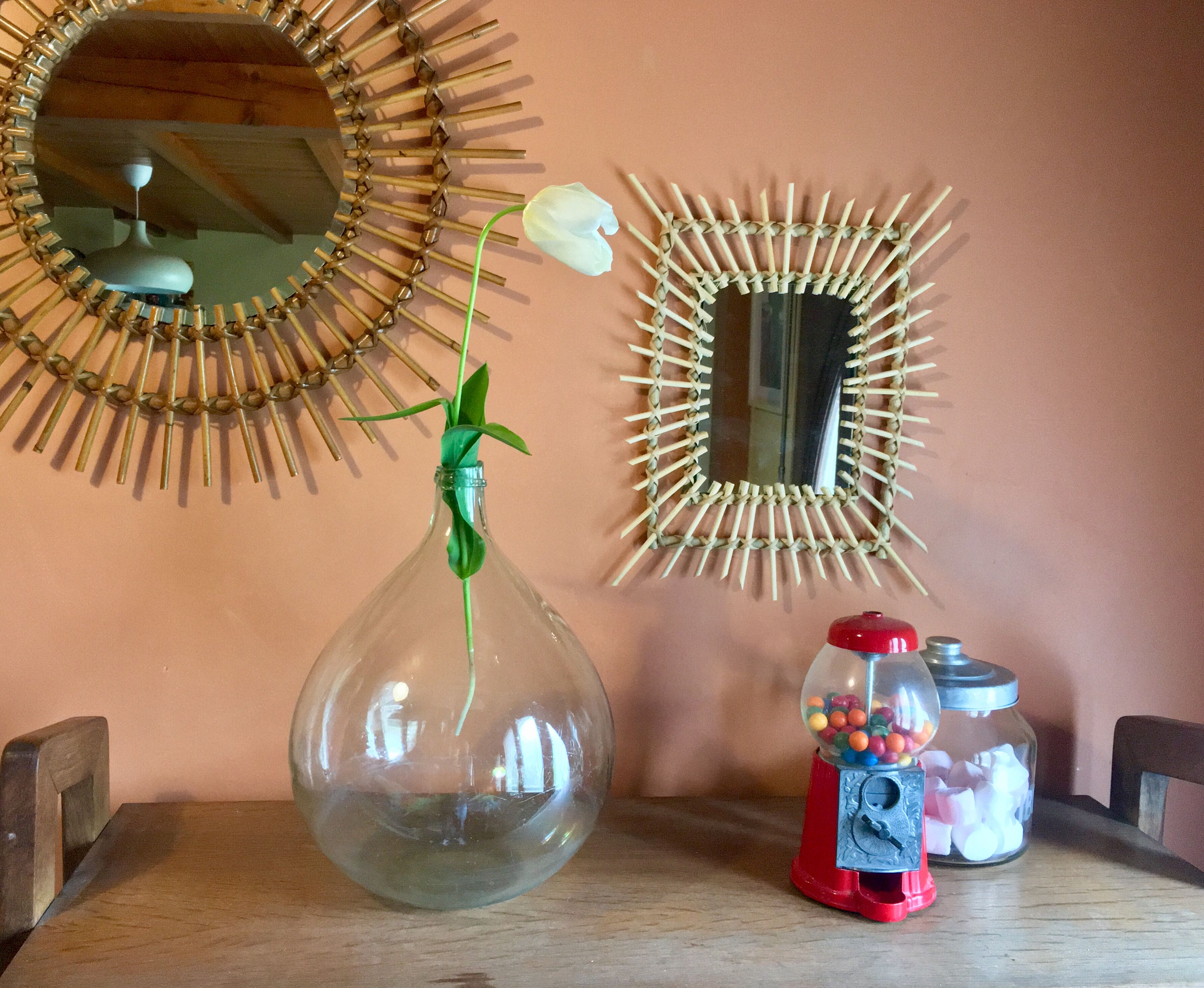 Old demijohn 19th 9l