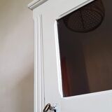 Old white parisian wardrobe