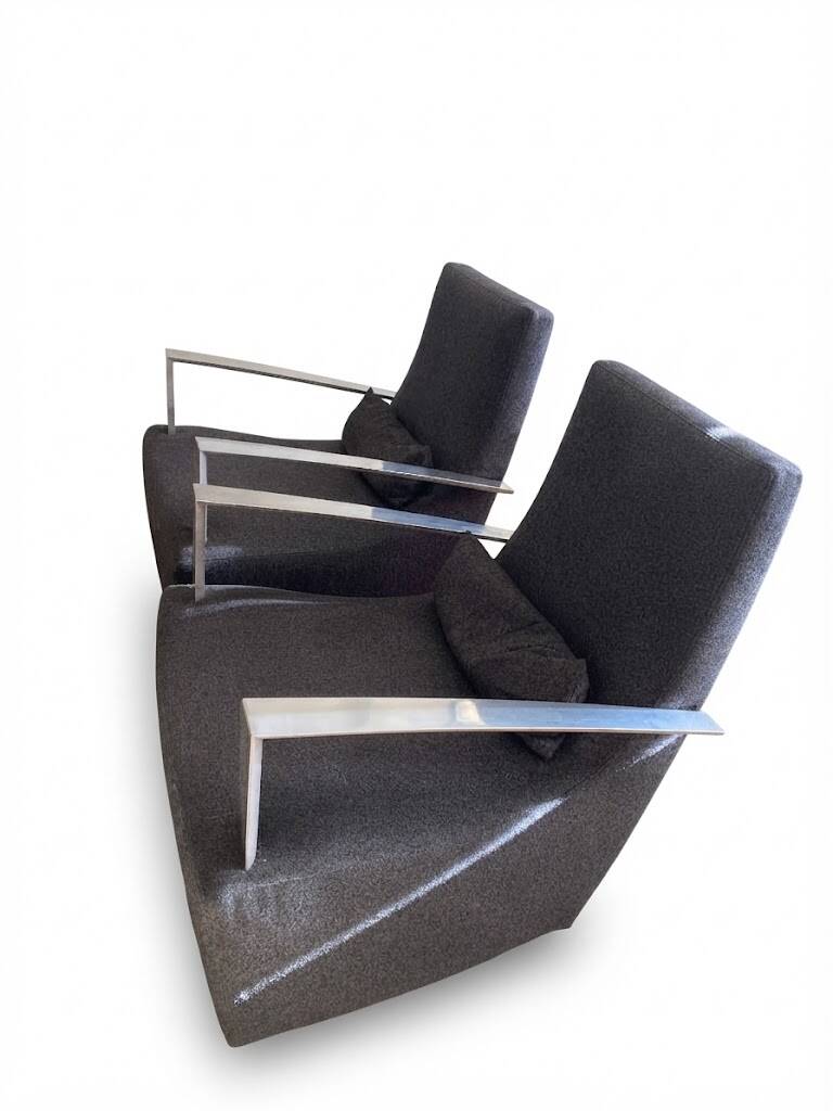 Pair of Neo rocking chairs by Alban-Sébastien Gilles for Ligne Roset.