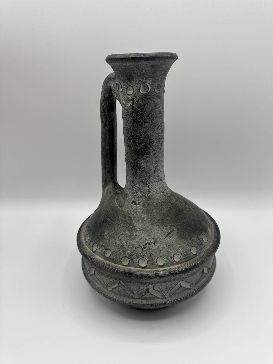 Vintage Parthenon vase Spain – brutalist ceramic – model 74 – piece