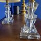 Baccarat - 2 Crystal bedside lamps
