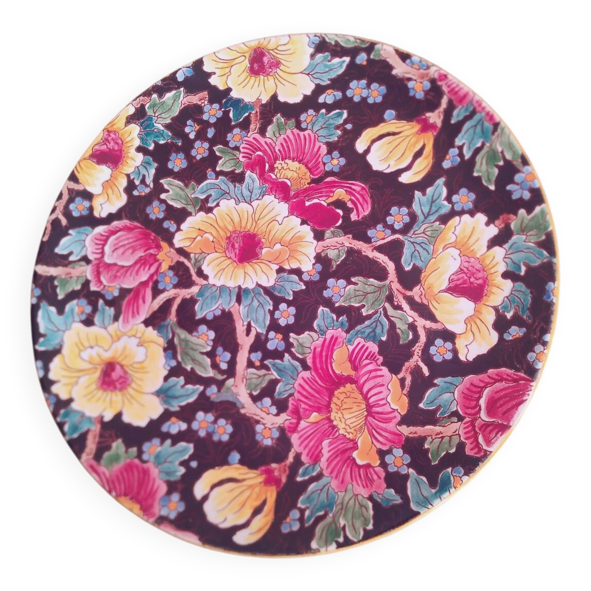 Plate 30.5 Gien 1965 rare very good condition