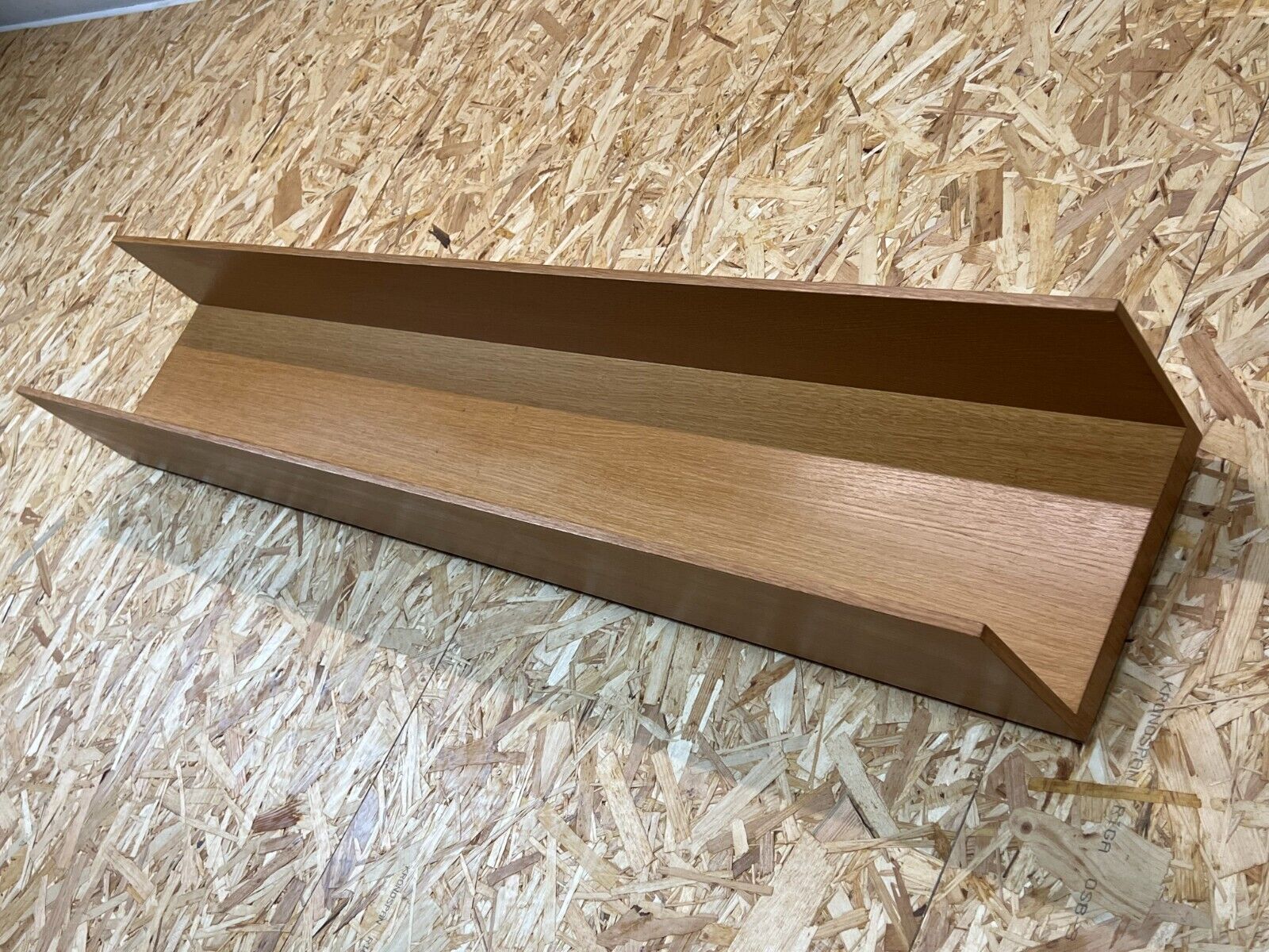 60s 70s wall shelf shelf oak Oak Walter Wirz for Wilhelm Renz Design