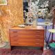 Commode scandinave en teck vintage années 60