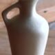 Jug / Vase jug in ceramic with a sunflower design (1970s)