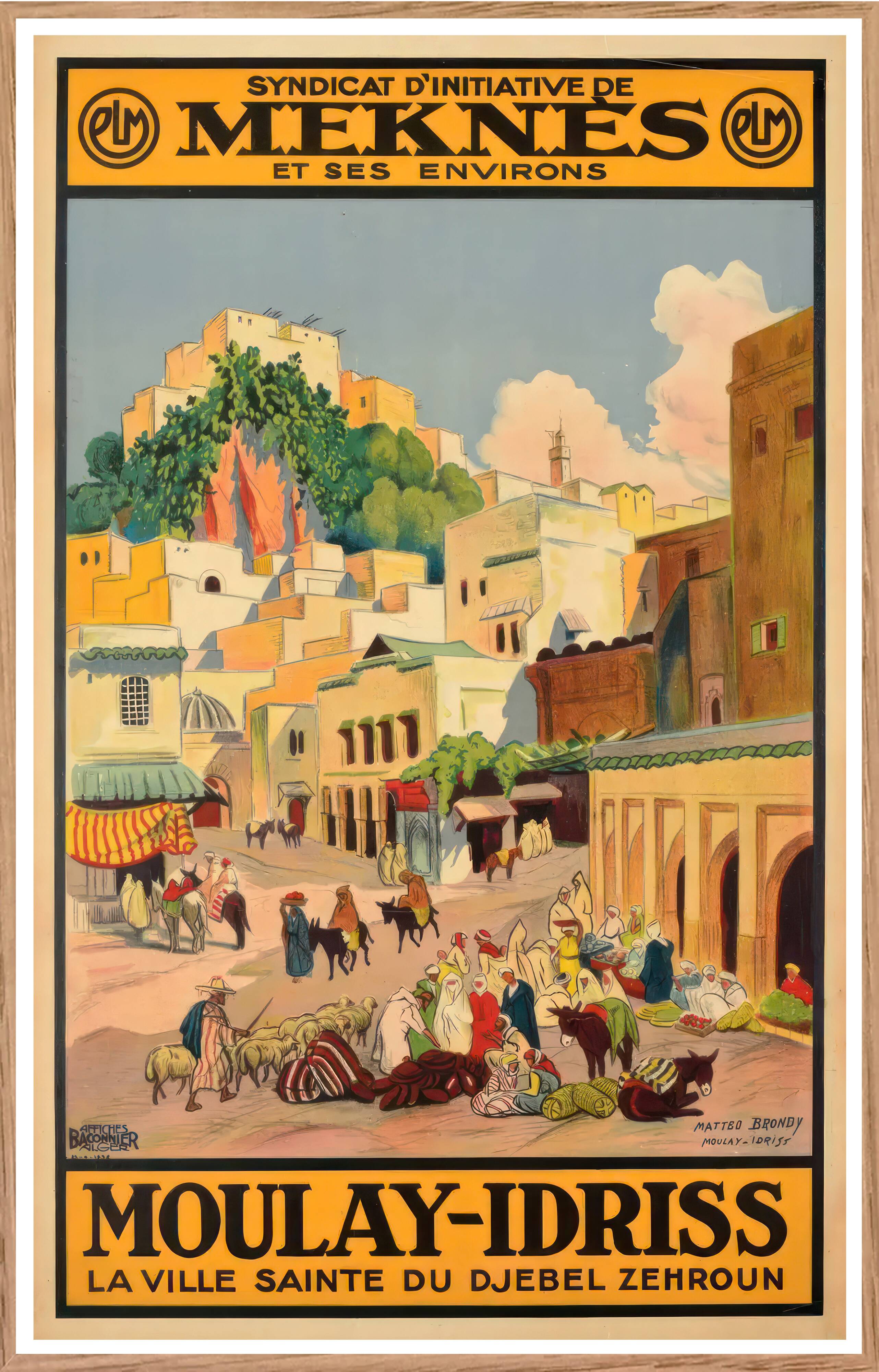Meknès - Moulay Idriss - Maroc