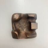 Bronze ashtray by Jacques Lauterbach 1965
