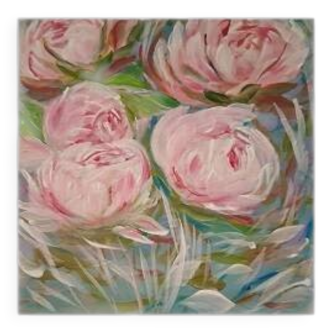 peony painting