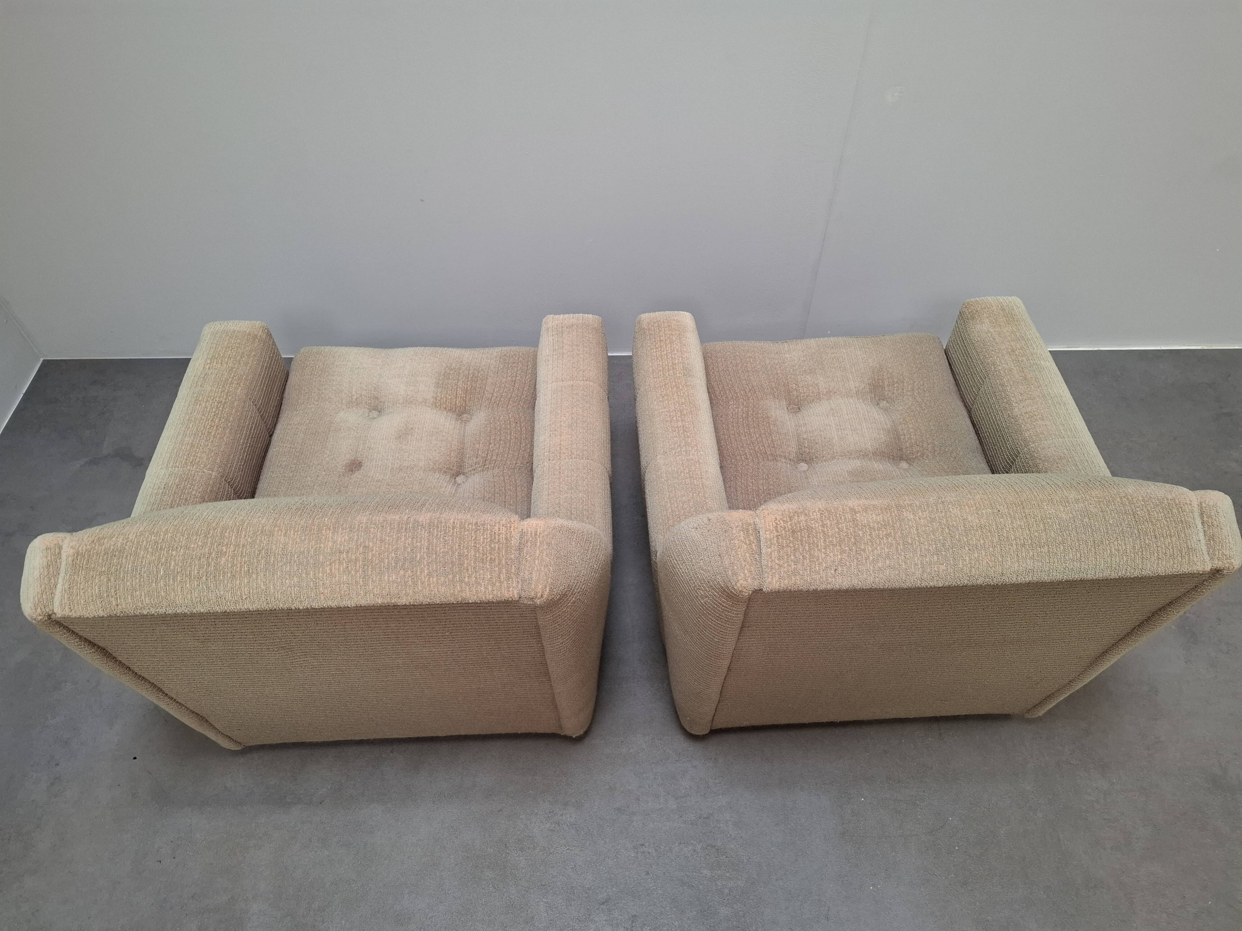 Paire de fauteuils lounge Wiberg Mid-Century Modern par UP Závody Rousínov