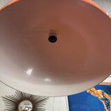 Space Age orange pendant light 1970
