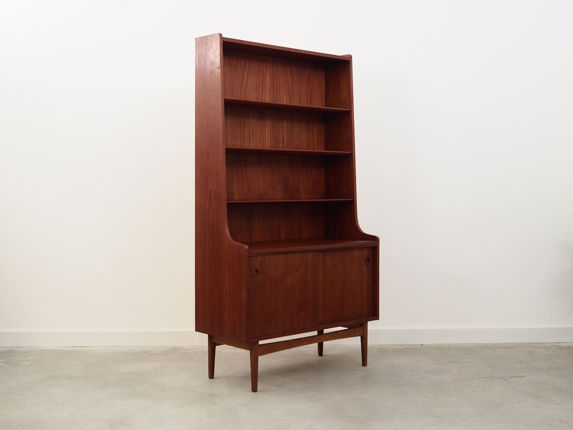 Teak bookcase, Danish design, 1960s, designer: Johannes Sorth