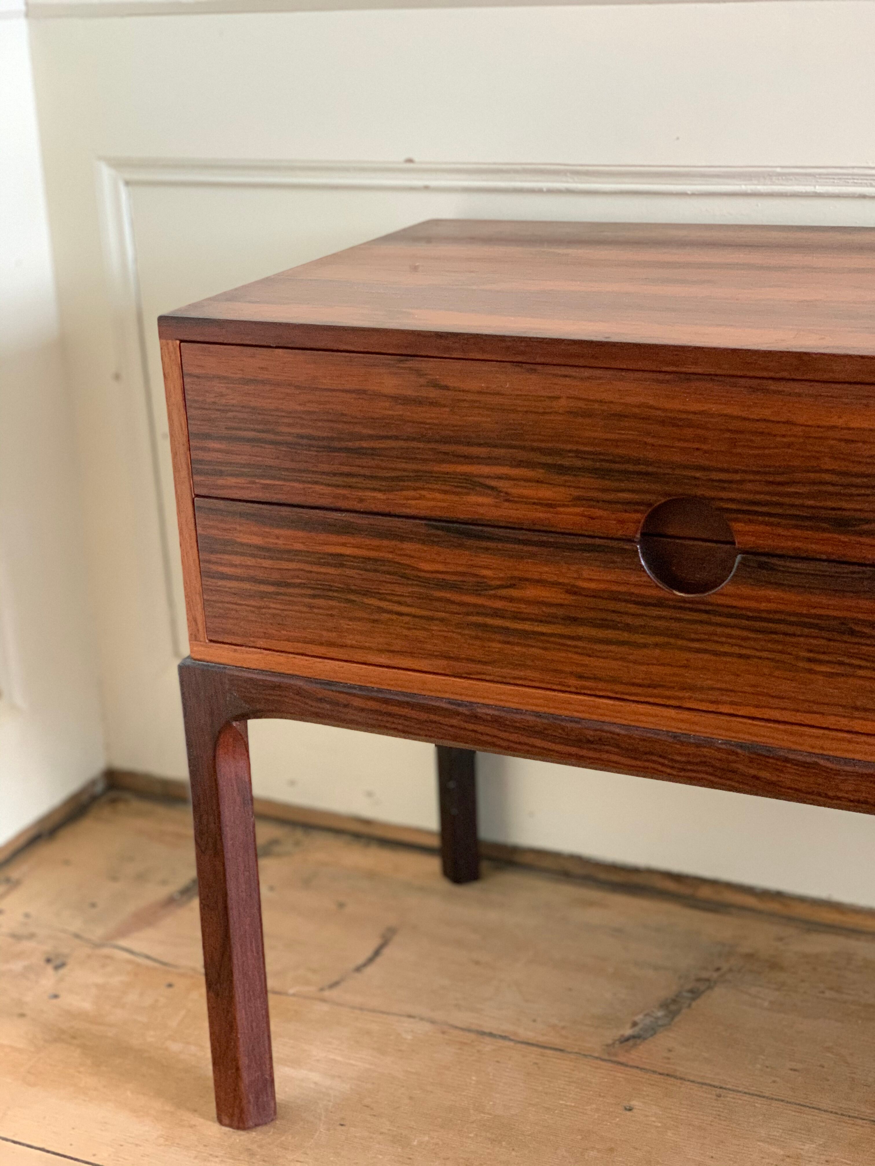 Danish sideboard in rosewood by Kai Kristiansen edit  by Axel Kjersgaard