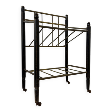 Vintage magazine rack , 1970s