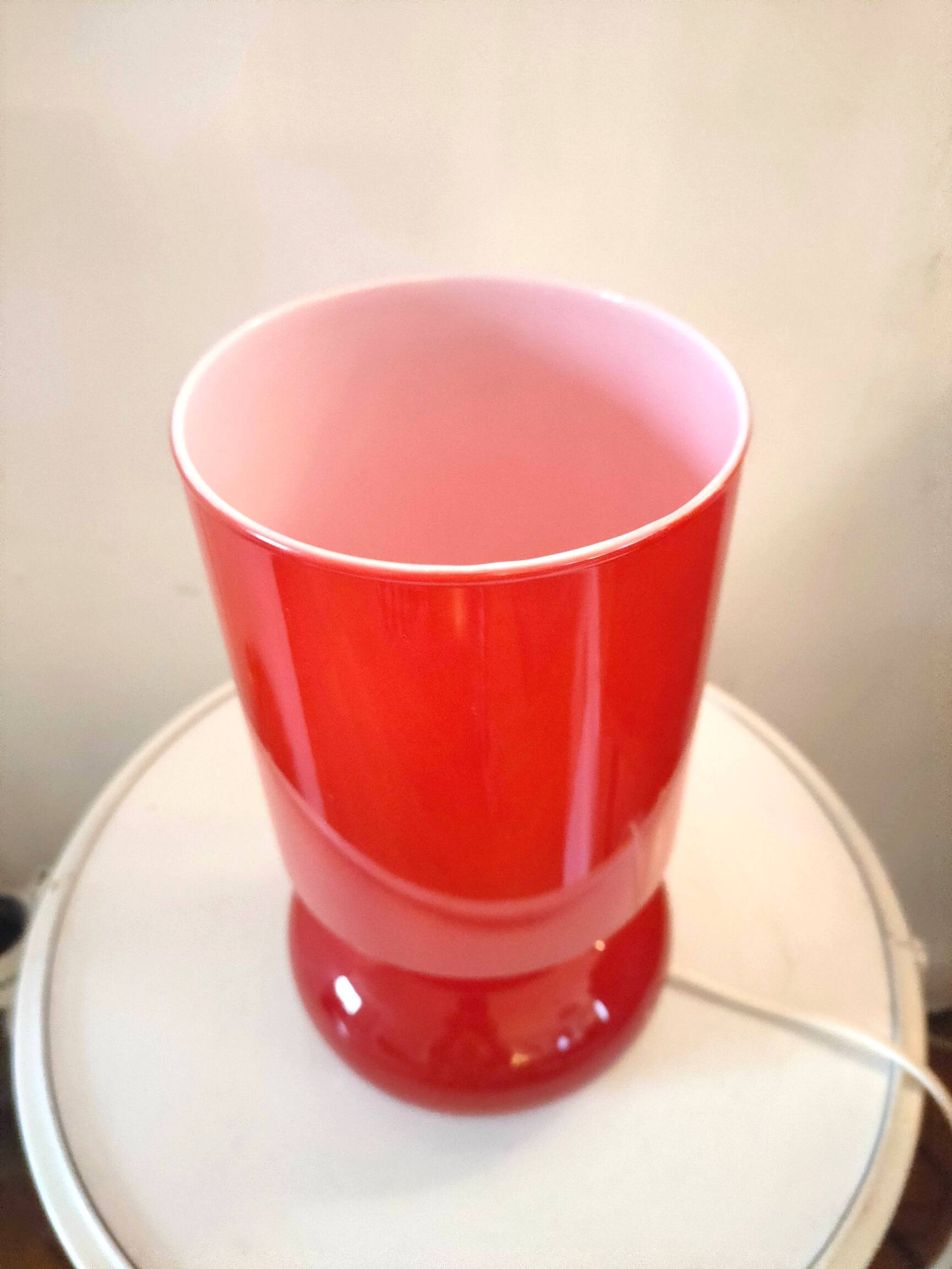 Vintage Ikea Lykta glass lamp