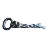 Silver metal rope bottle opener