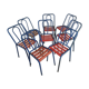 Bistro metal chairs Tolix
